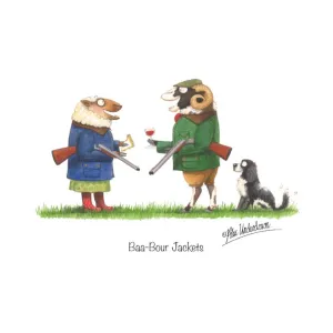 Baa-Bour Jackets Greeting Cards