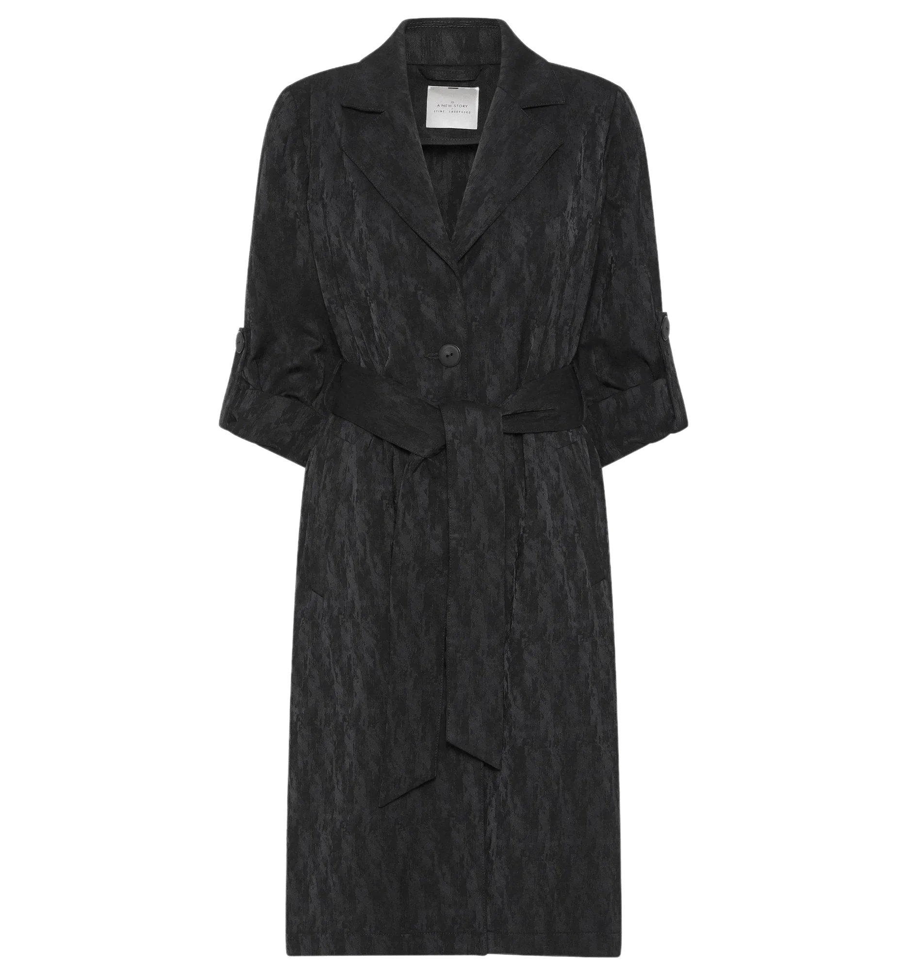 Bonnie Jaquard Trenchcoat