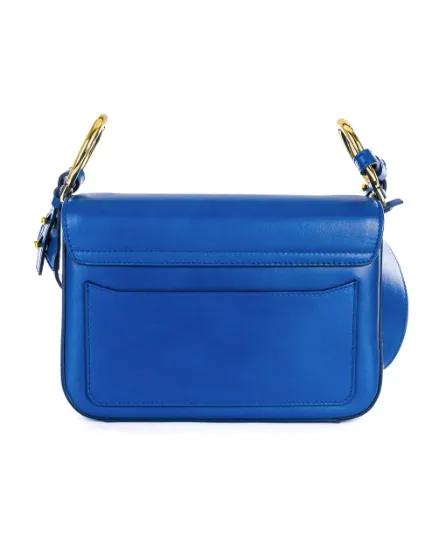 CHLO C Blue Double Carry Bag Top Handle/Crossbody bag