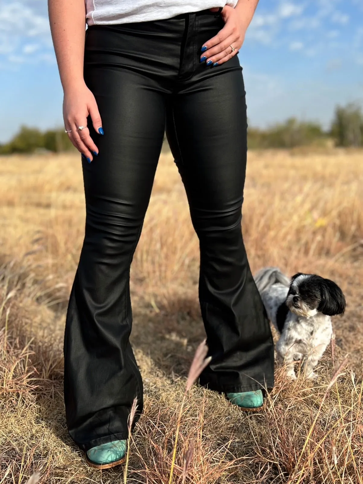 Coated Black Super Fit Flares