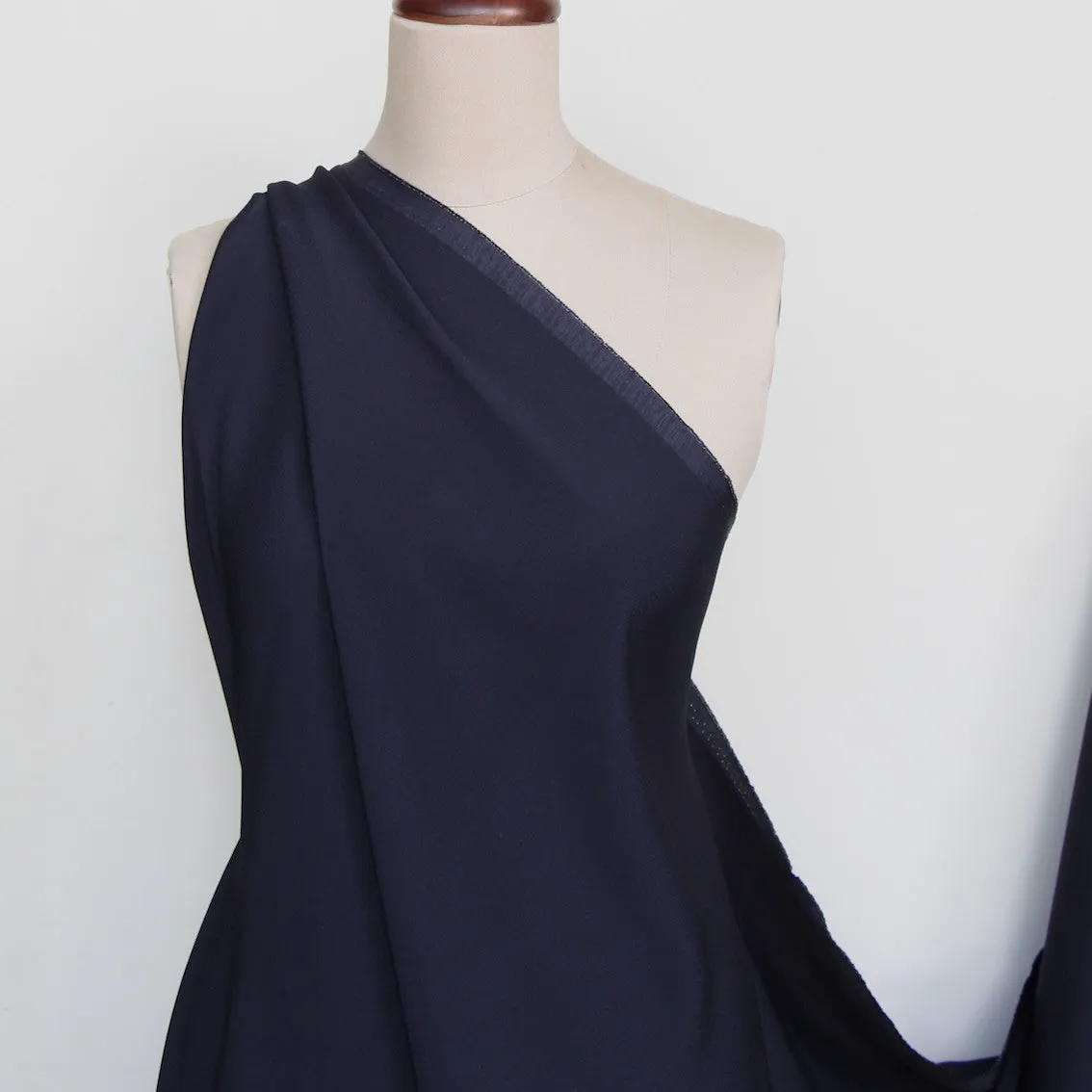 Crepe Cady Navy