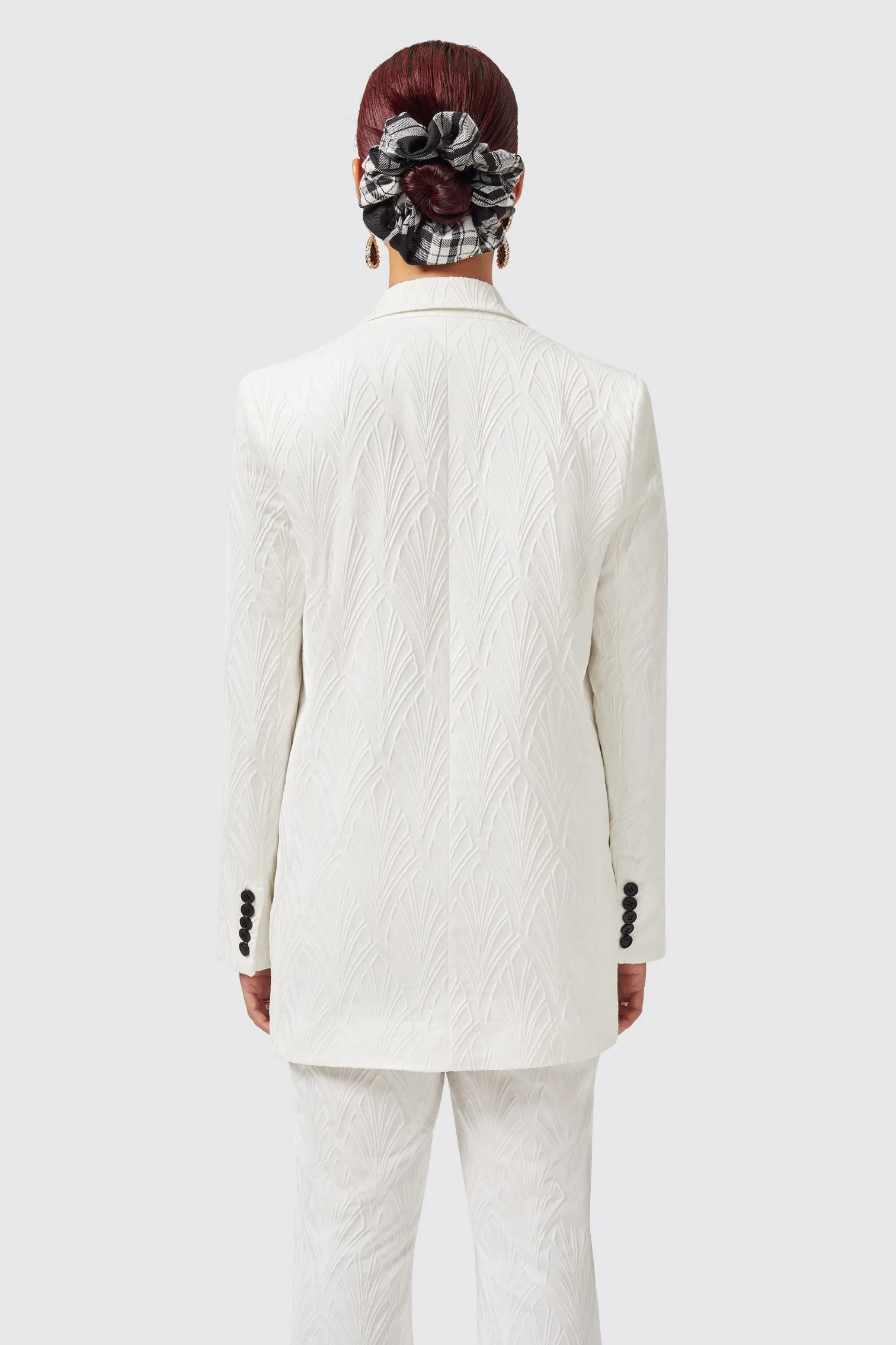 Fiore Slim Fit White Jacket - ARCHIVE