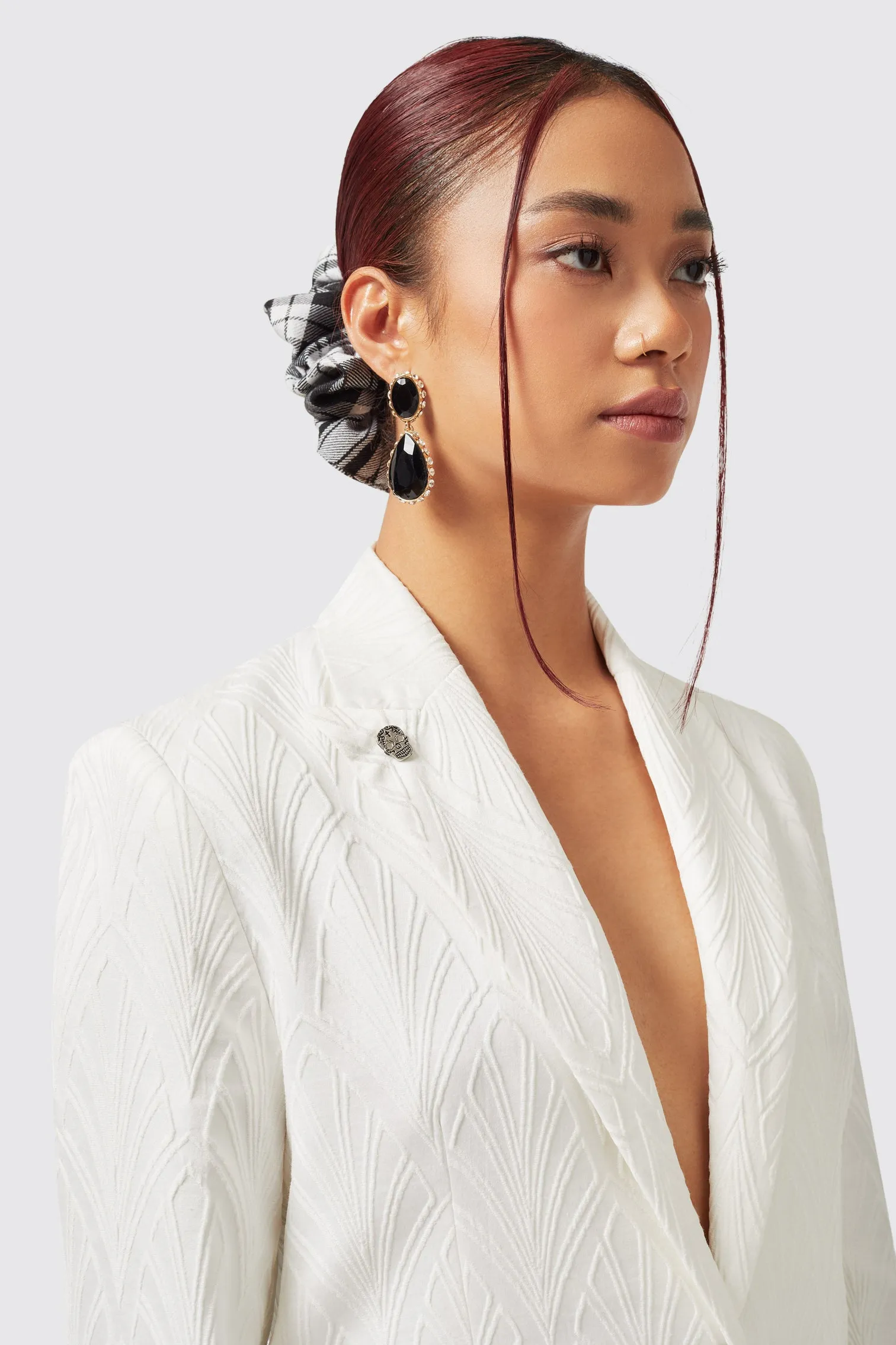 Fiore Slim Fit White Jacket - ARCHIVE