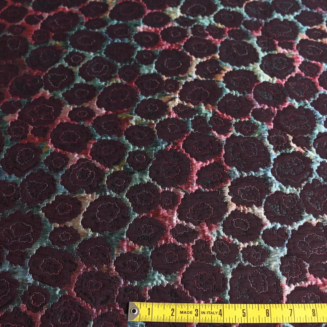 Garnet/Verde Jacquard