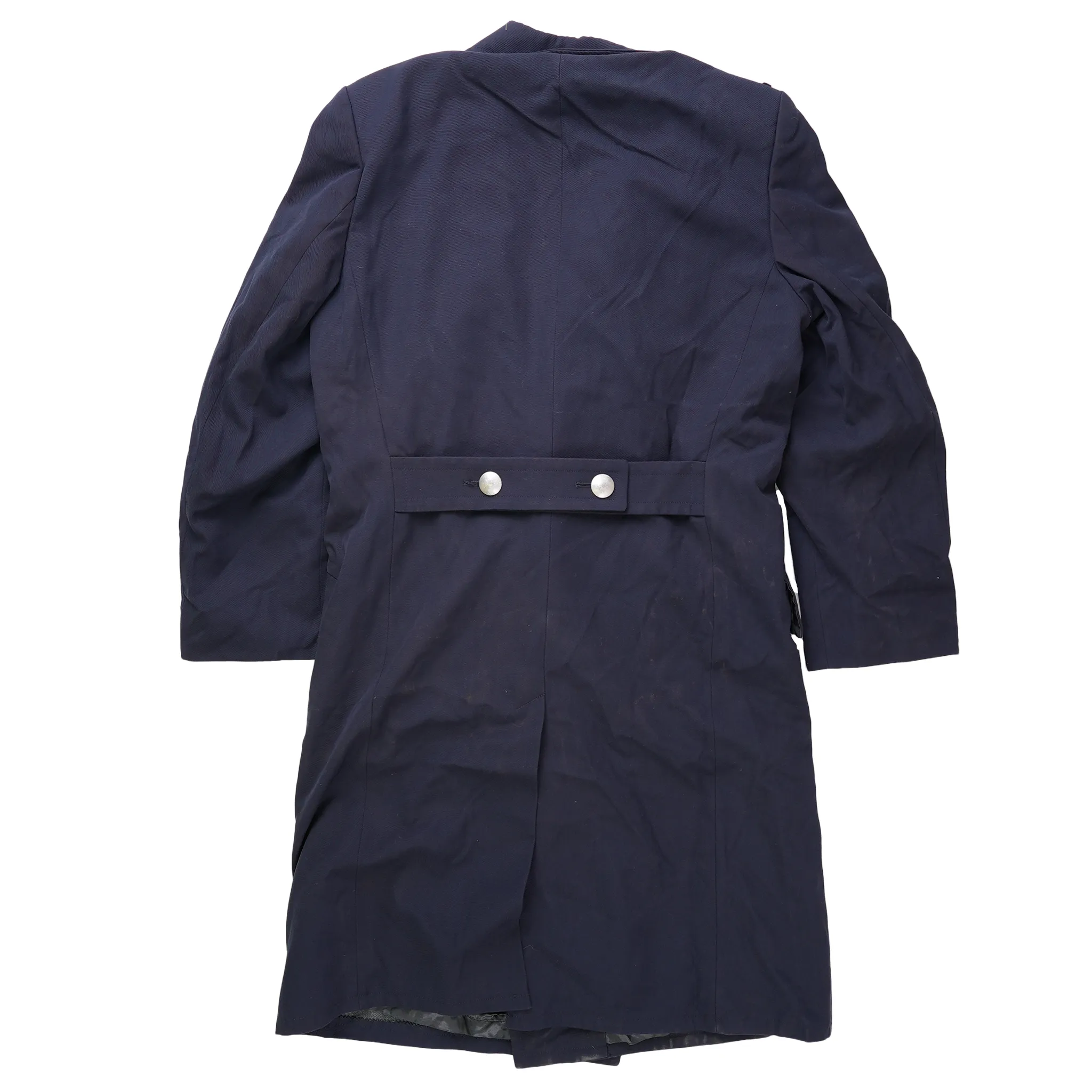 German Double-Breasted Overcoat w/Metal Buttons