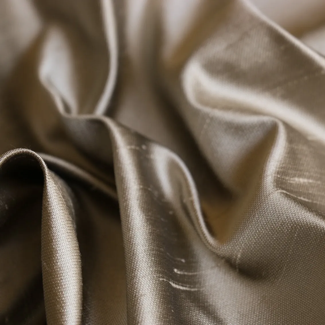 Gilt Silk Shantung