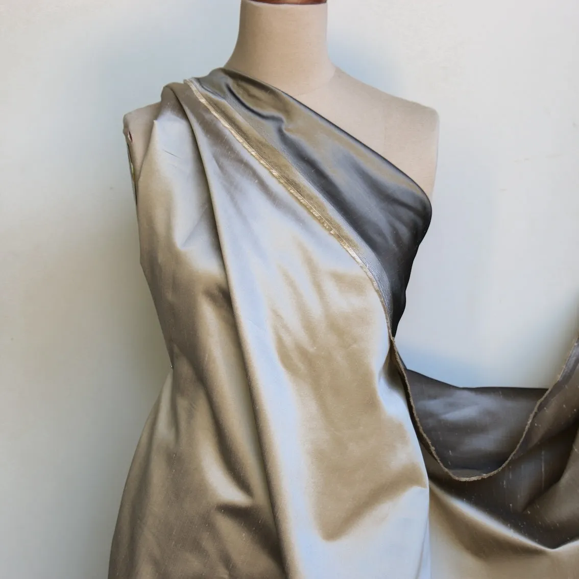 Gilt Silk Shantung