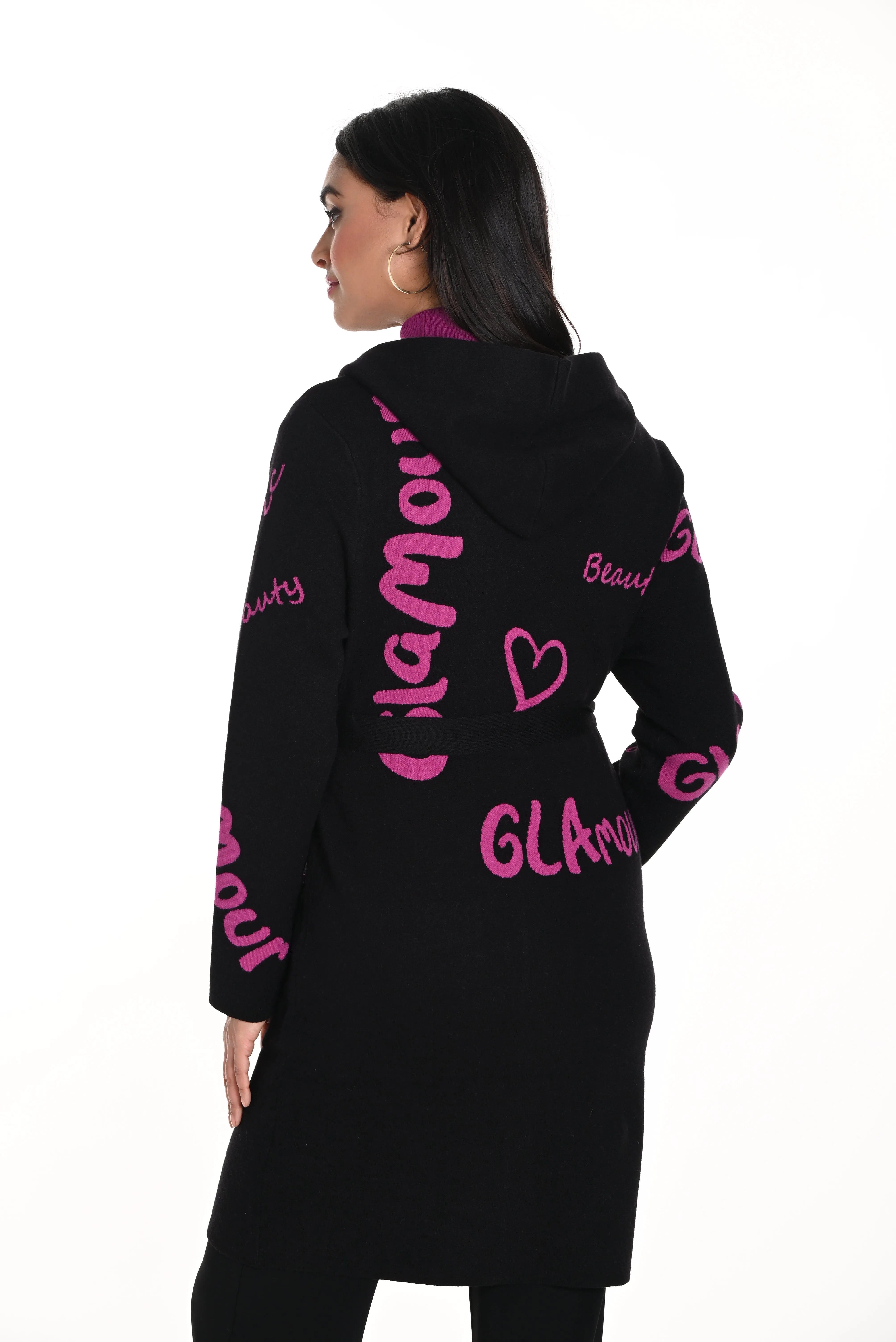 Glamour' Motif Cardigan