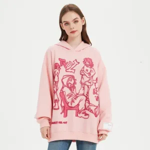 Harajuku Anime Streetwear Hoodie