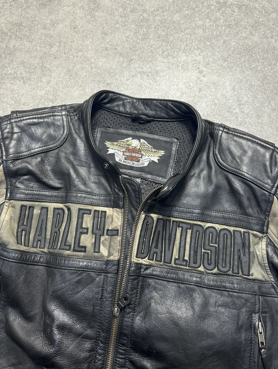 Harley Davidson Camo Racing Jacket