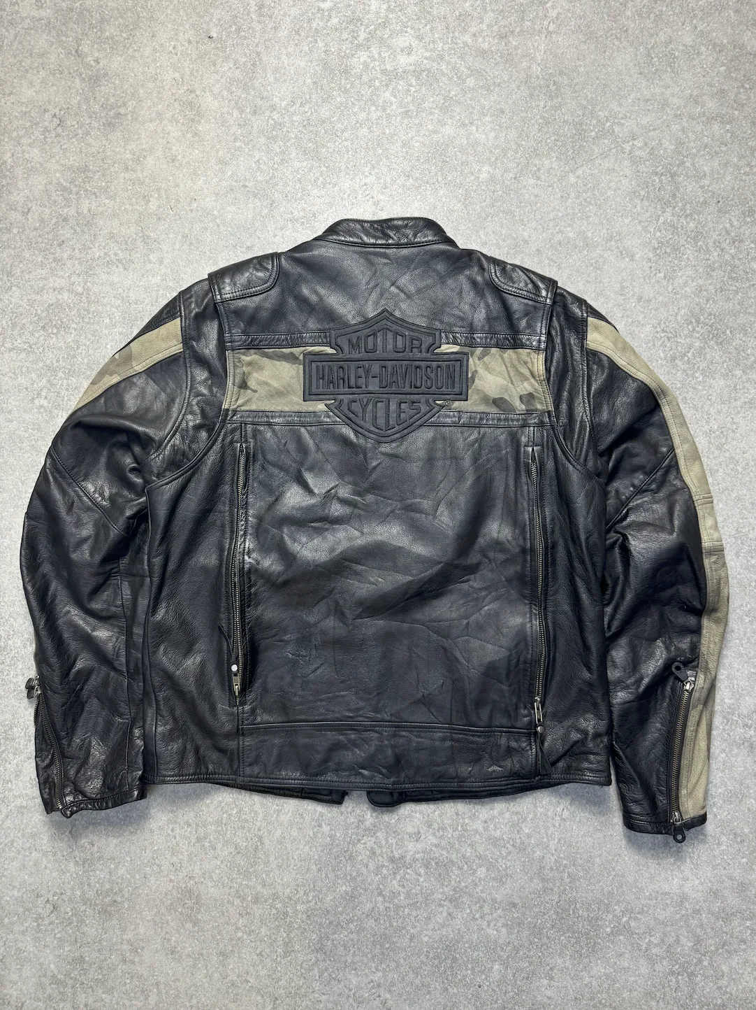 Harley Davidson Camo Racing Jacket