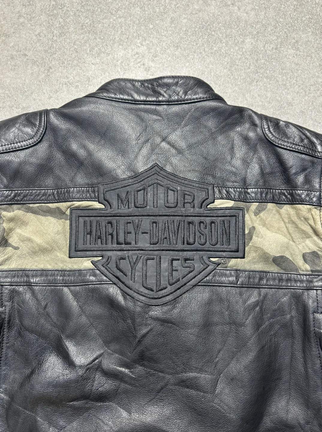 Harley Davidson Camo Racing Jacket
