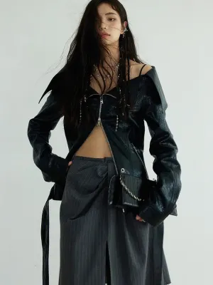 Haska Vegan Leather Jacket
