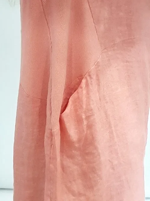Helga May Jungle Dress: Plain - Light Coral