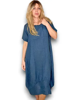 Helga May: Mid Sleeve Maxi Dress - Jade