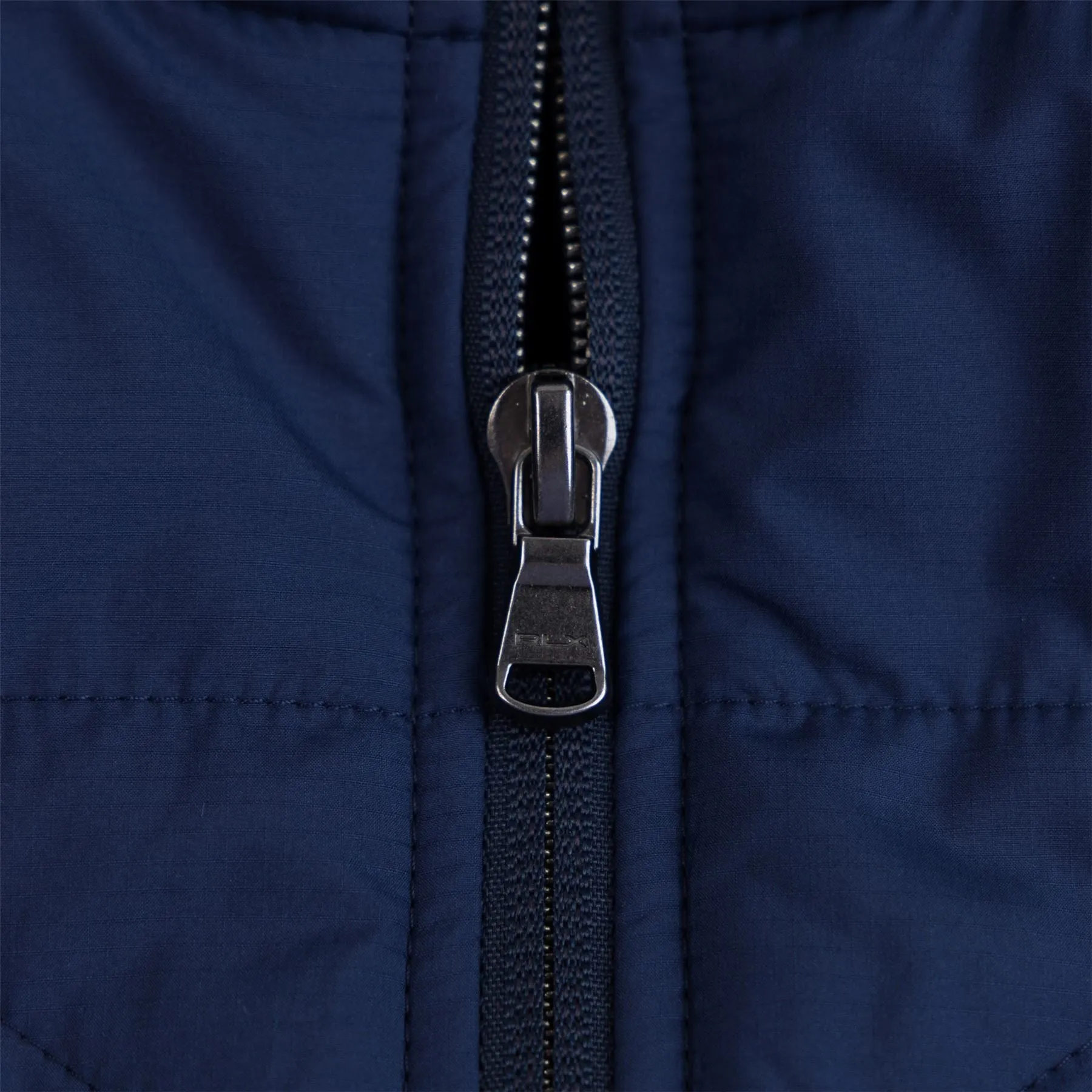 Hybrid Full Zip Vest Refined Navy - SS24