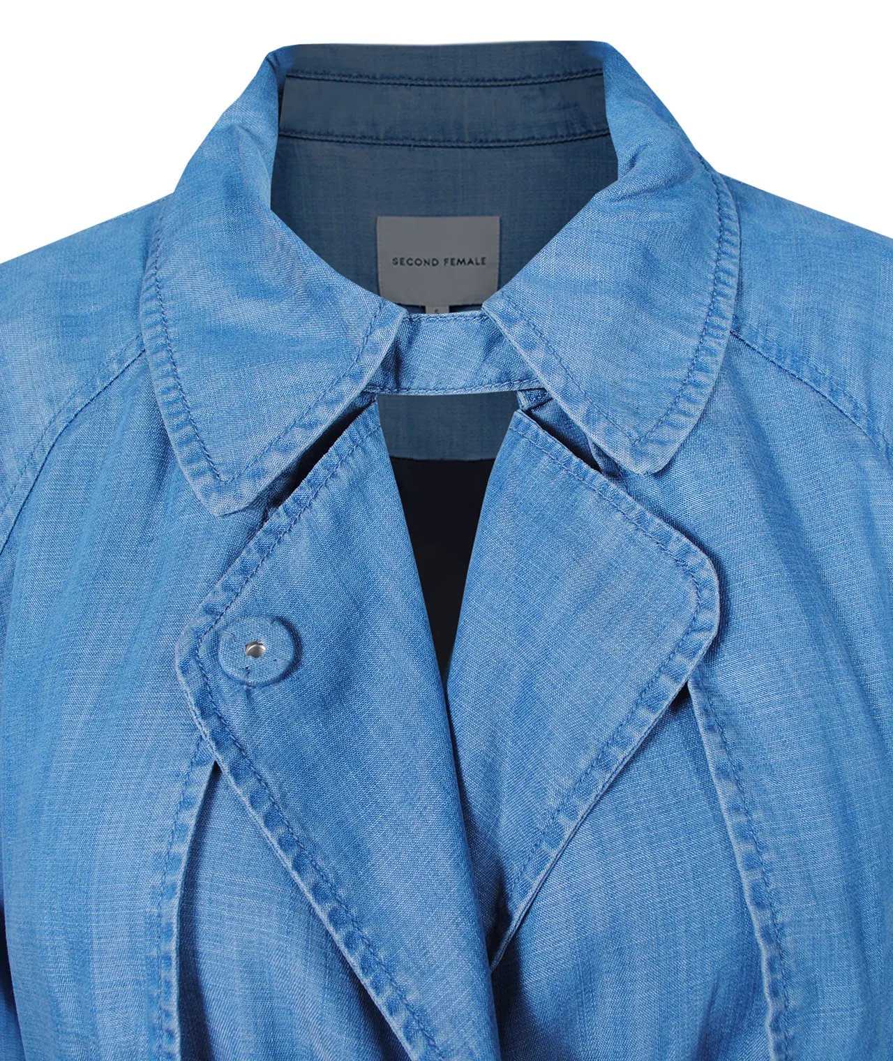 Jeans-Trenchcoat Sabra