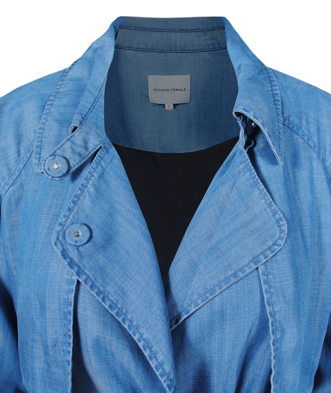 Jeans-Trenchcoat Sabra