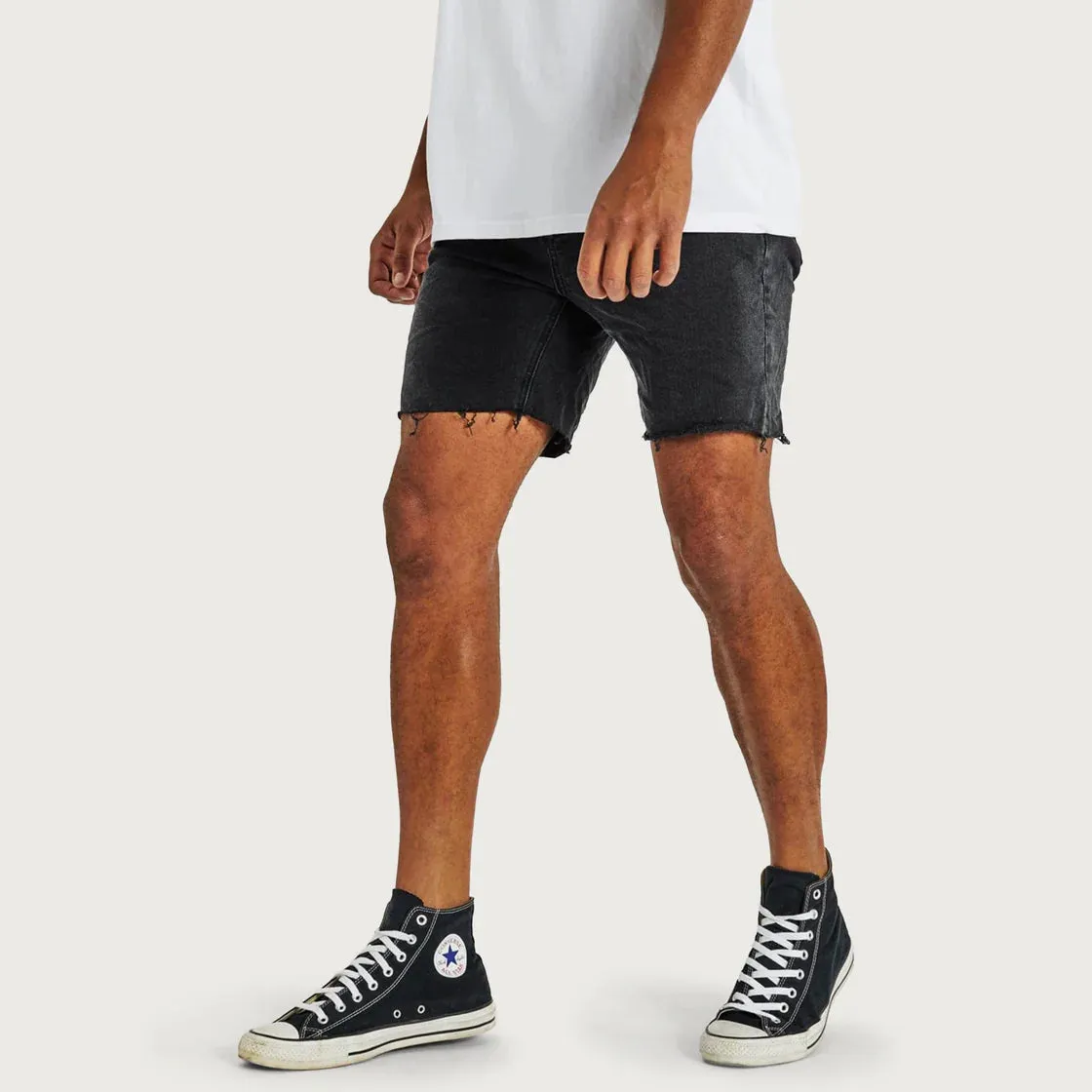 KS5 DENIM SHORT - VINTAGE BLACK
