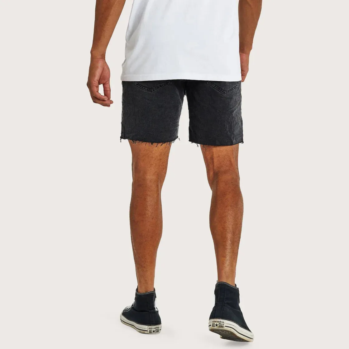 KS5 DENIM SHORT - VINTAGE BLACK