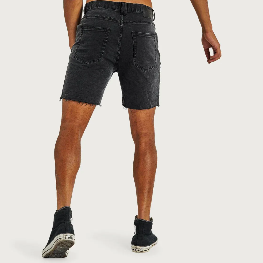 KS5 DENIM SHORT - VINTAGE BLACK