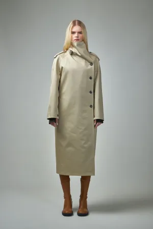 Oblique Trench Coat