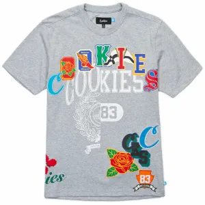 PACK 12 S/S KNIT HEATHER GREY