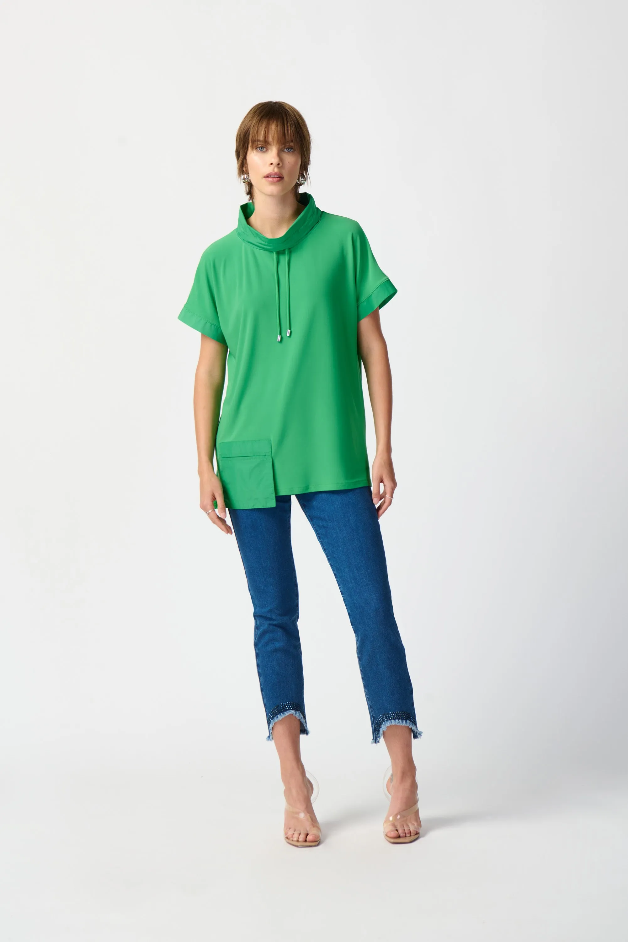 Silky Knit and Memory Straight Top