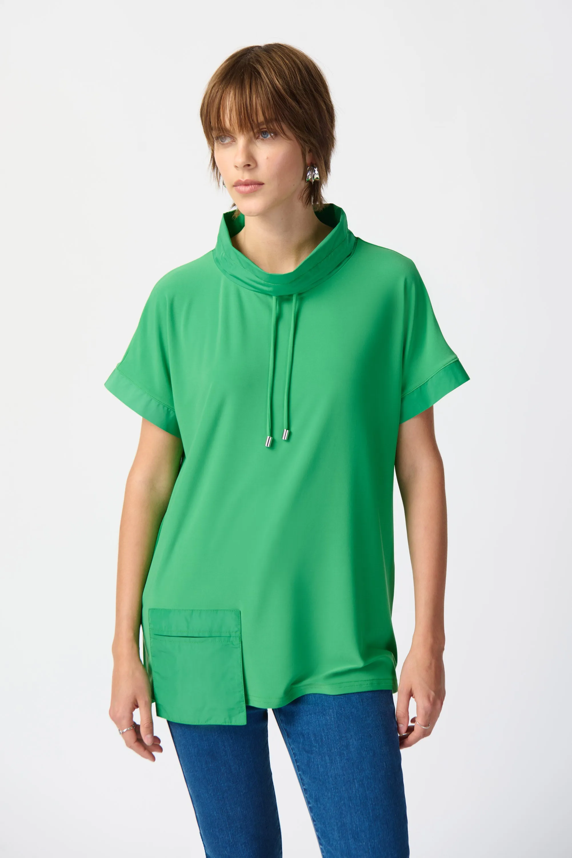 Silky Knit and Memory Straight Top