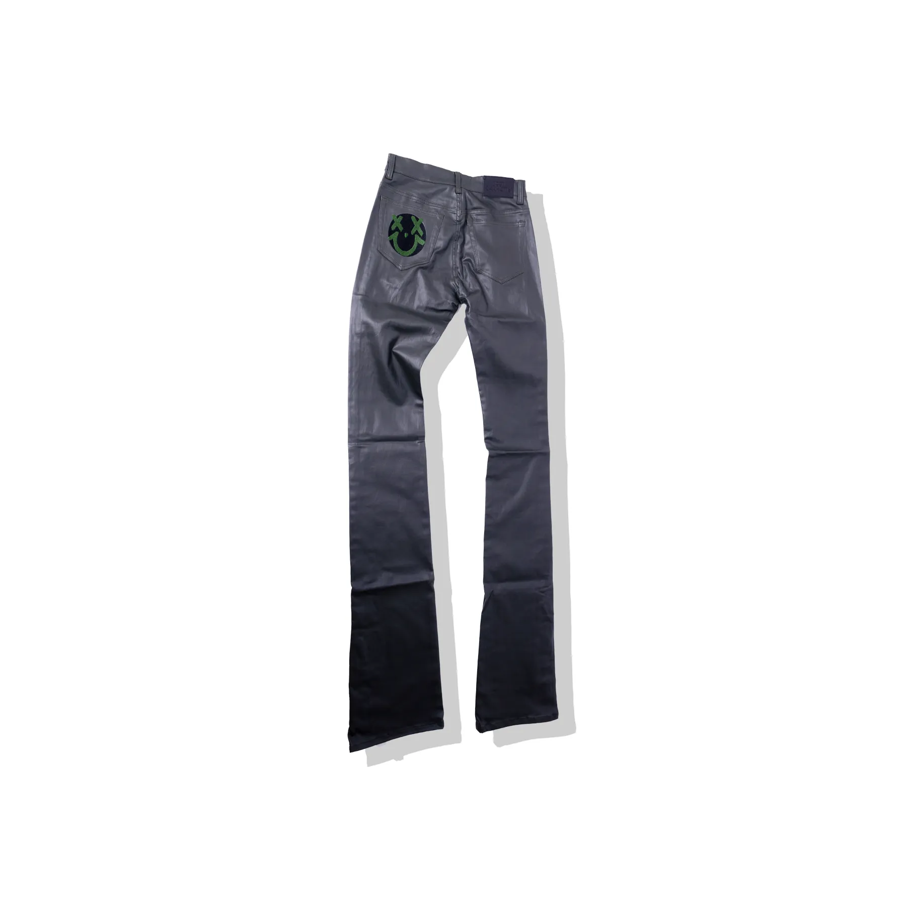 Stacked Waxed Denim