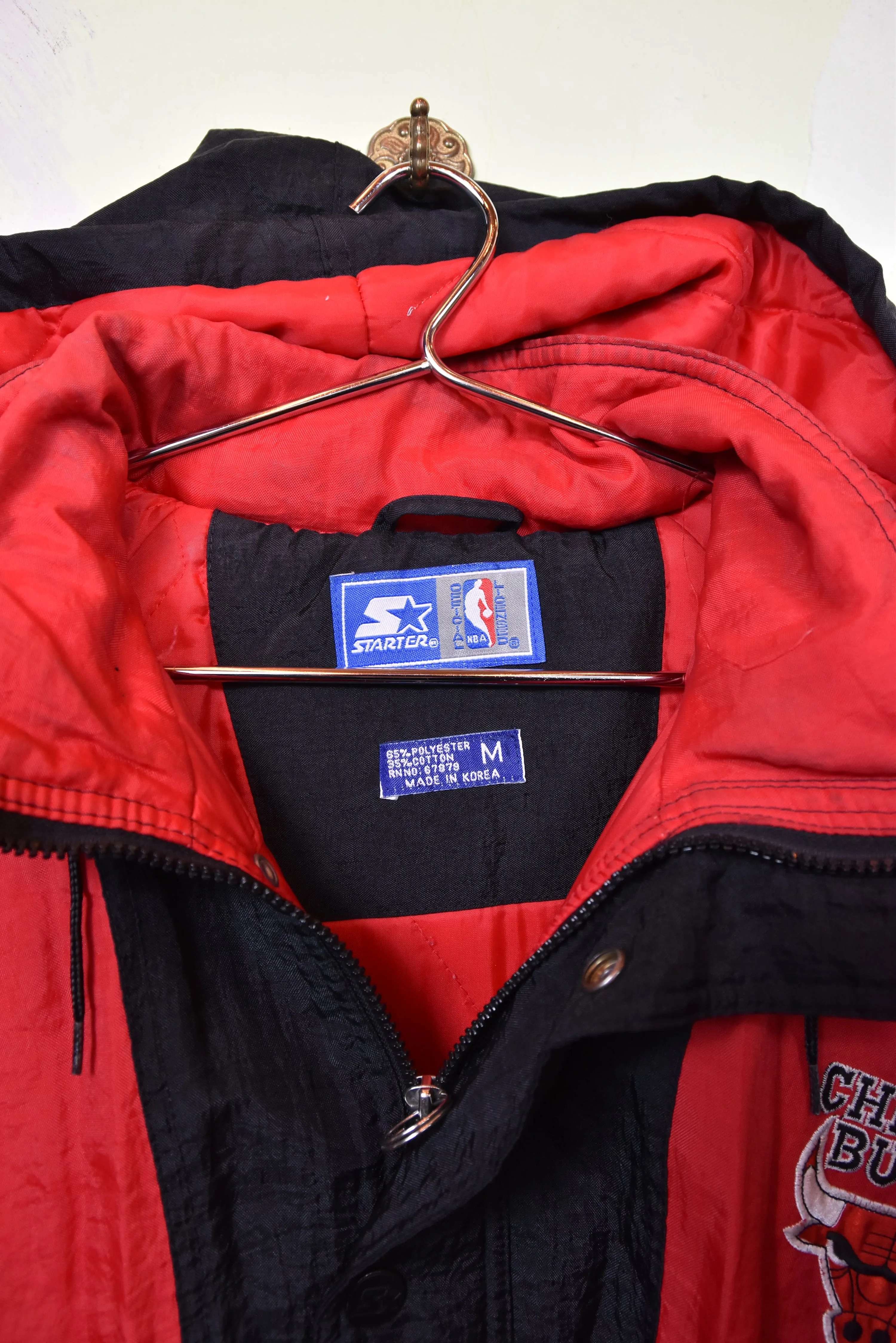 STARTER Chicago Bulls Jacke, Gr. M