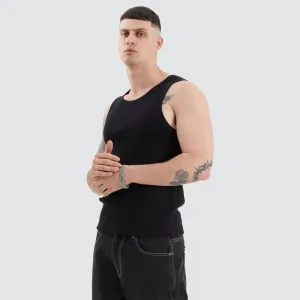 Weiza Singlet Jet Black