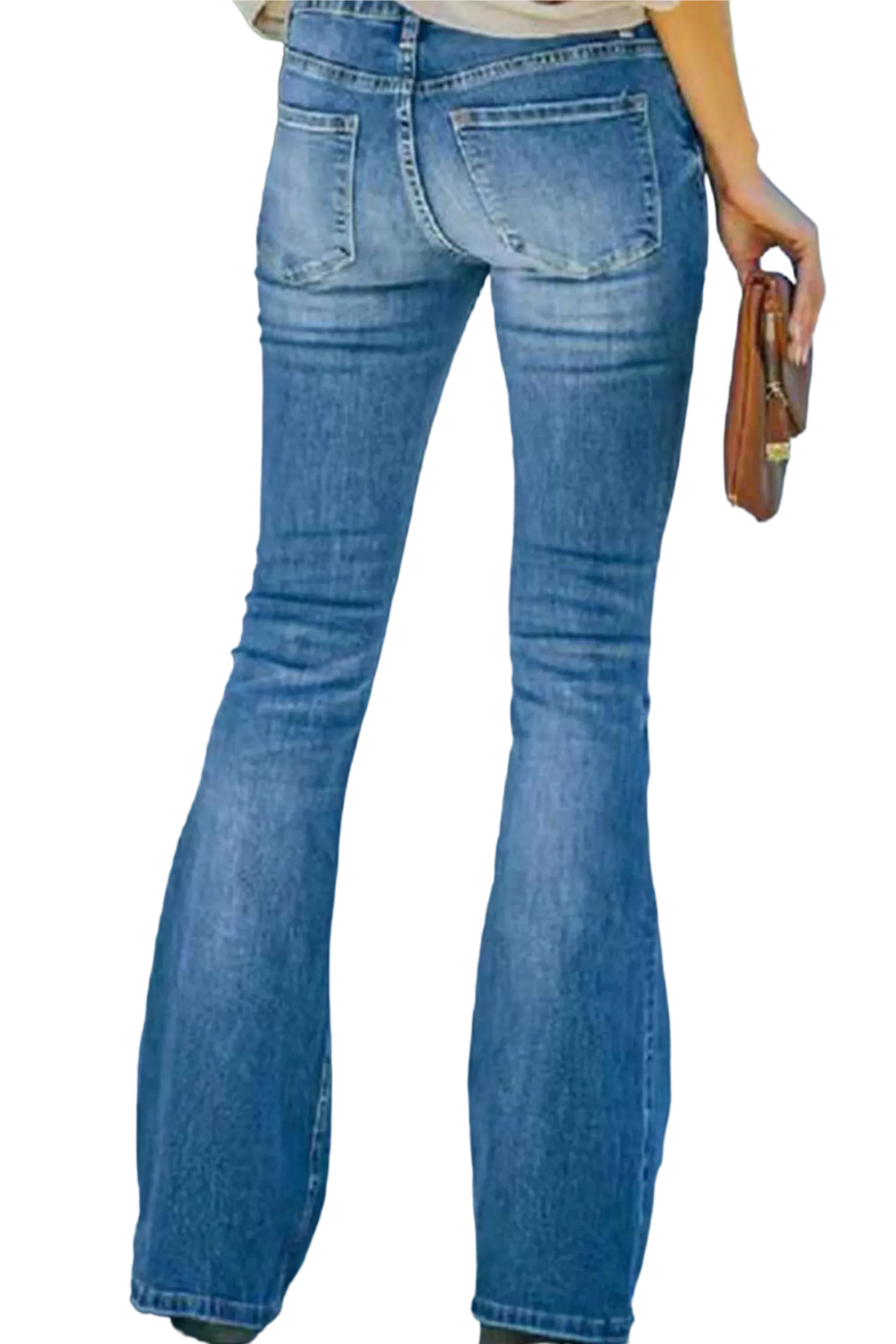Wide Leg Long Jeans